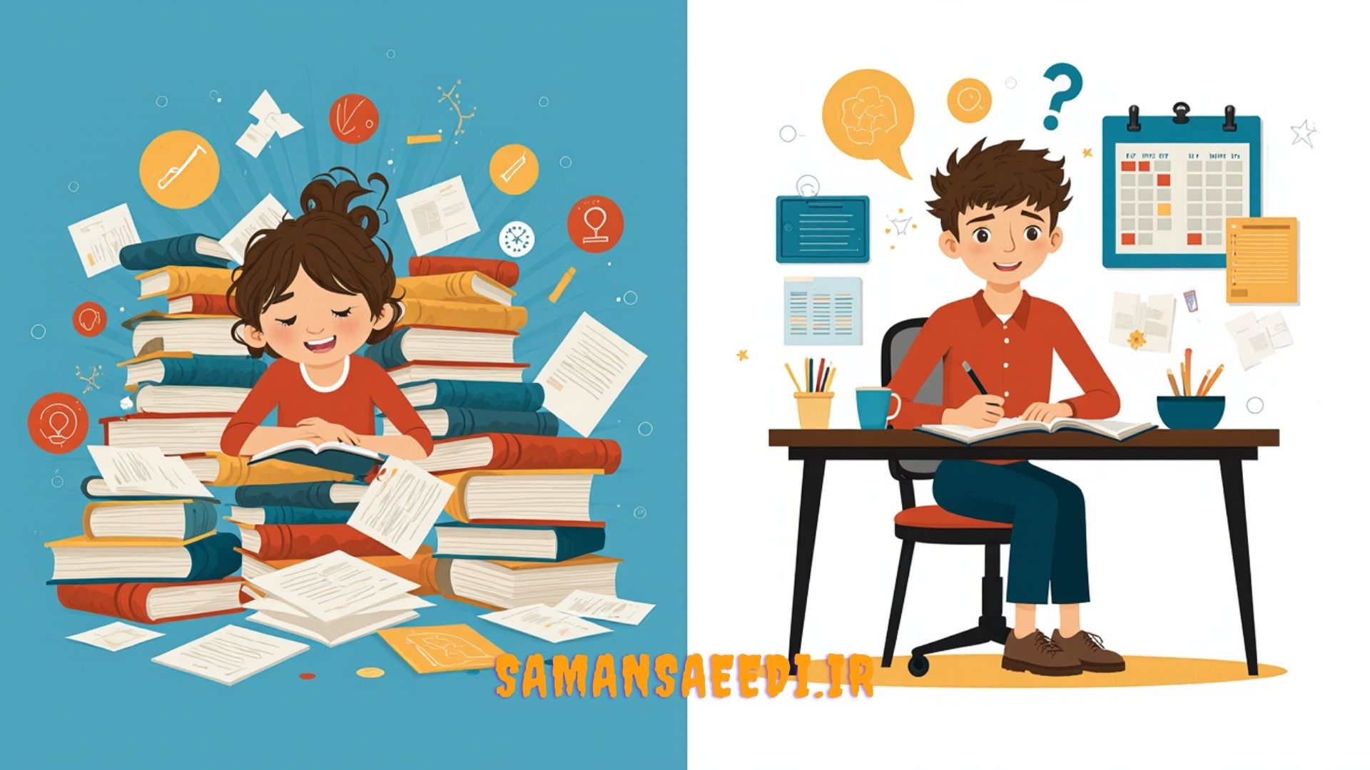 چرا بدون تکرار نمیشود برای امتحان خوب درس خواند؟